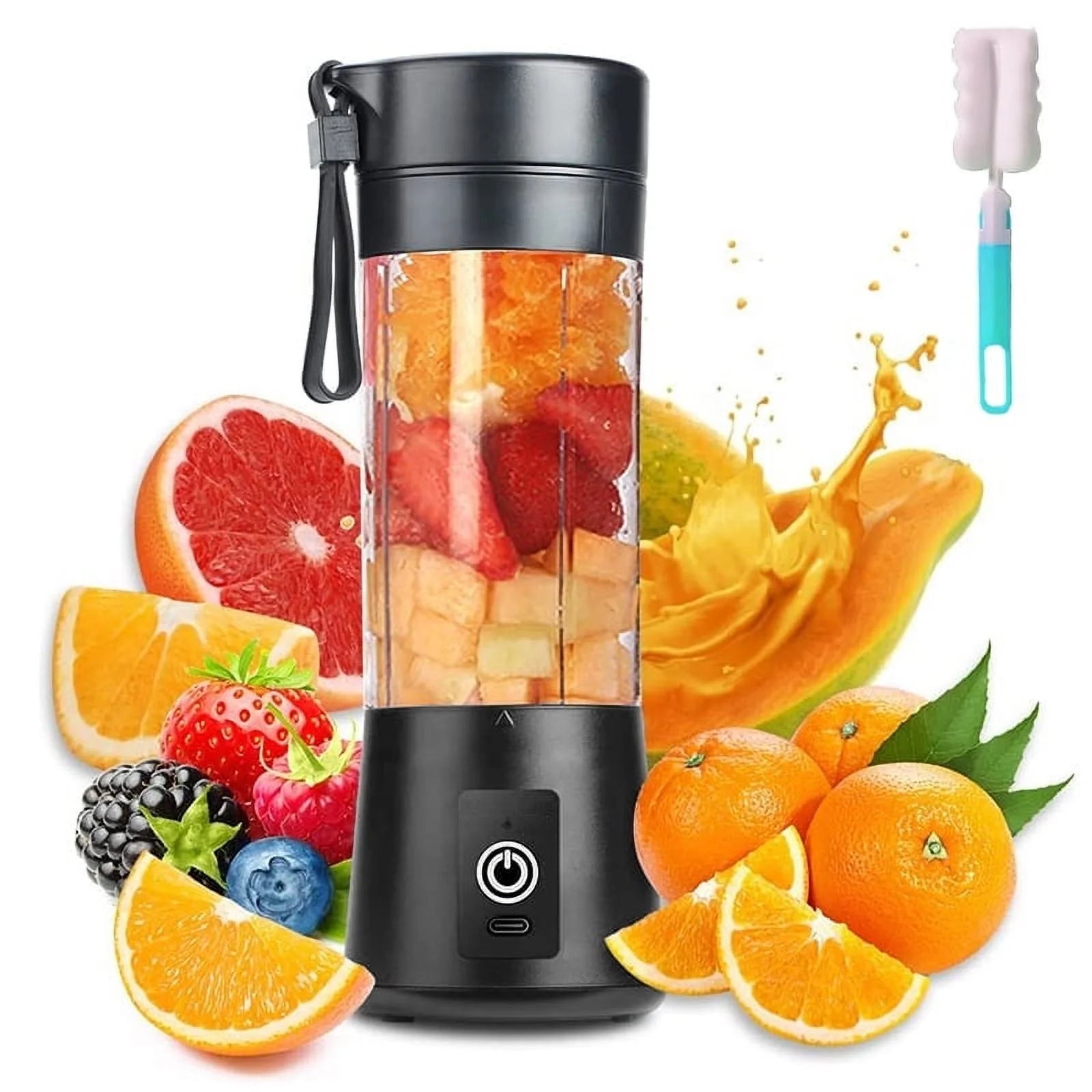 Rechargeable Juicer Blender is a portable, compact solution for blending smoothies and juices on the go. With a powerful motor and USB charging, it’s perfect for home, office, or travel